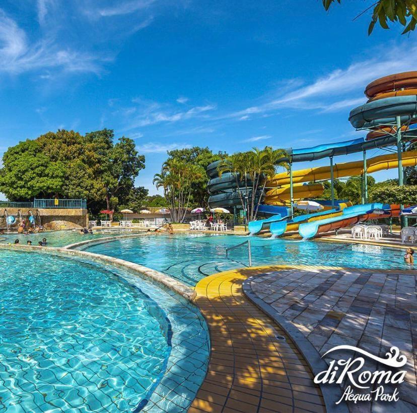 Spazzio Diroma Com Acesso Ao Acqua Park - Temporada Cn Adriele Caldas Novas Luaran gambar