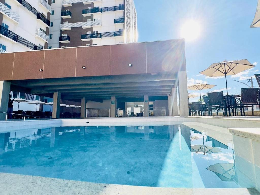 Spazzio Diroma Com Acesso Ao Acqua Park - Temporada Cn Adriele Caldas Novas Luaran gambar