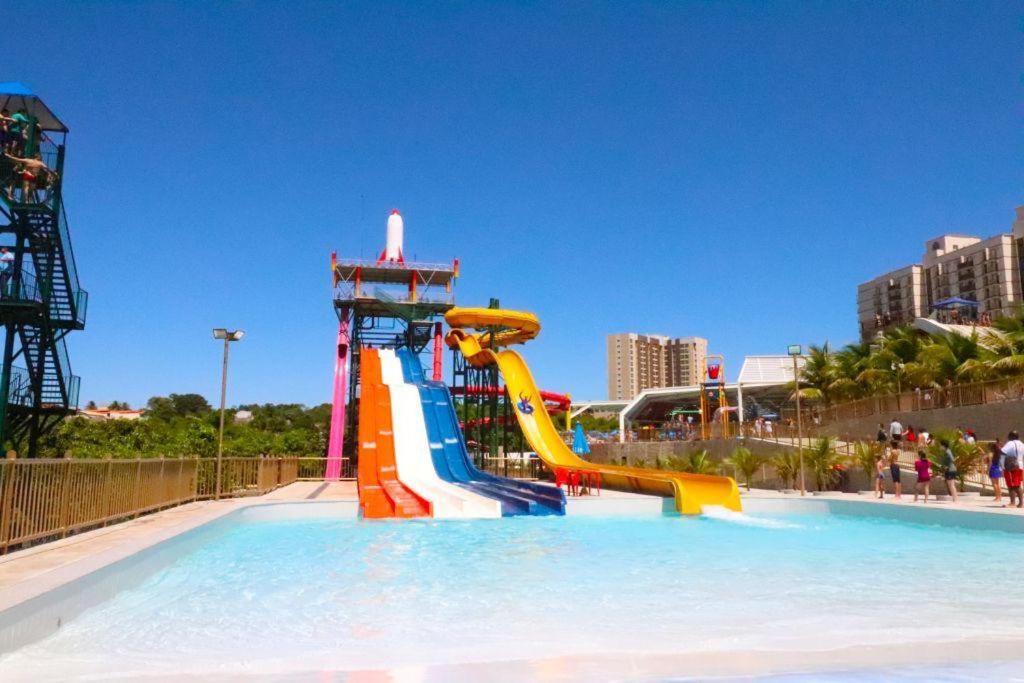 Spazzio Diroma Com Acesso Ao Acqua Park - Temporada Cn Adriele Caldas Novas Luaran gambar